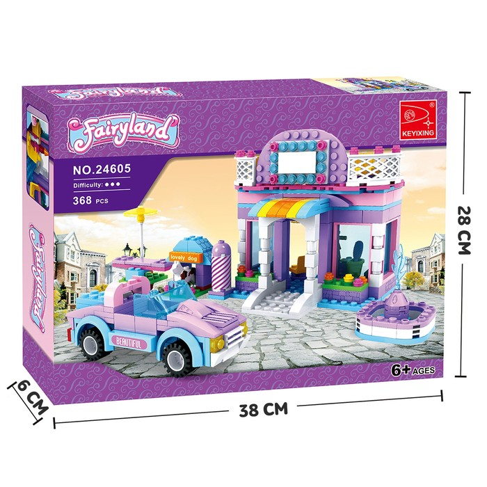 Конструктор &laquo;Магазин для модниц&raquo;, 368 деталей