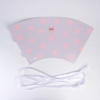 Переноска для цветов круглая на лентах «With love», 15 × 23.3 × 7.5 см, Ø 15 см Переноска для цветов круглая на лентах «With love», 15 × 23.3 × 7.5 см, Ø 15 см