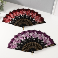 Веер h=14 см "Рой бабочек" МИКС Веер h=14 см "Рой бабочек" МИКС