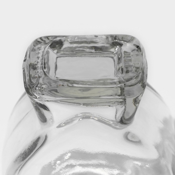 Набор стеклянных баночек для сыпучих продуктов с пробковой крышкой Доляна &laquo;Парфе. Сердце&raquo;, 85 мл, 6,8&times;7,5 см, 12 шт