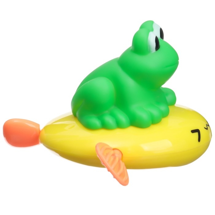 Заводная игрушка для ванны с брызгалкой &laquo;Лягушка&raquo;, Крошка Я