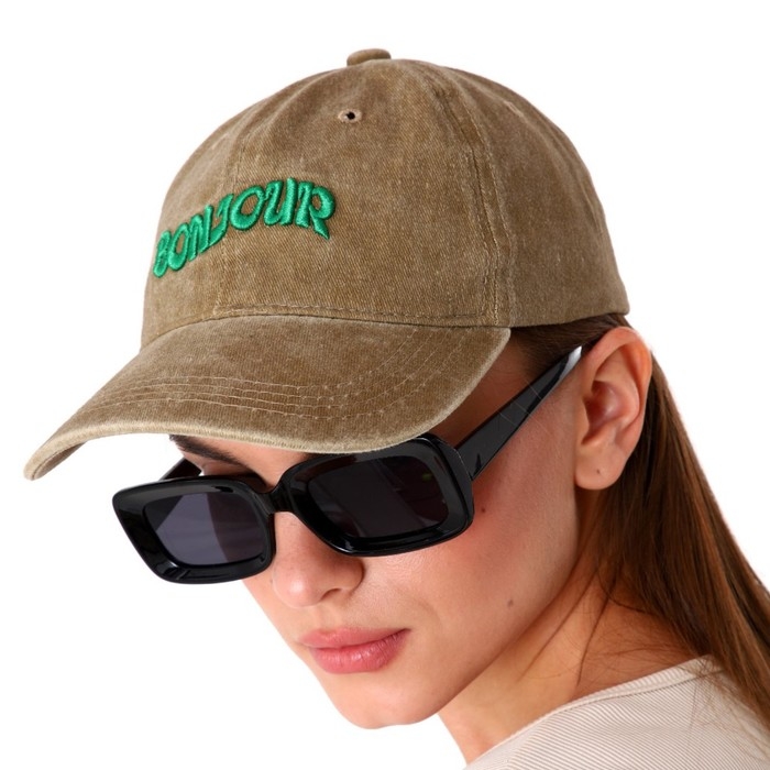 Кепка женская Bonjour, джинса, р-р 56 Кепка женская Bonjour, джинса, р-р 56