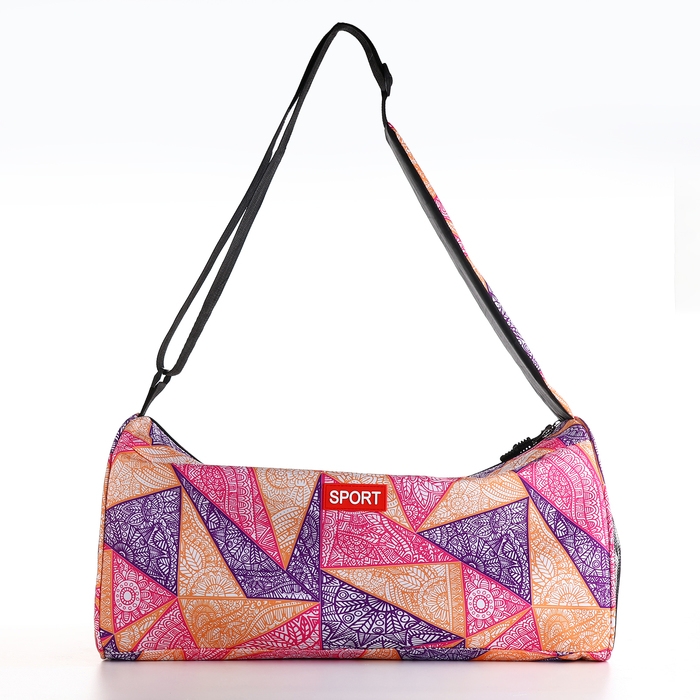 Сумка спортивная, TEXTURA, средний размер, цвет фиолетовый Сумка спортивная, TEXTURA, средний размер, цвет фиолетовый