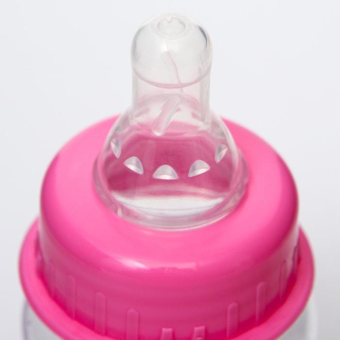Бутылочка для кормления &laquo;Карапуз&raquo;, классическое горло, 60 мл., от 0 мес., цвета МИКС