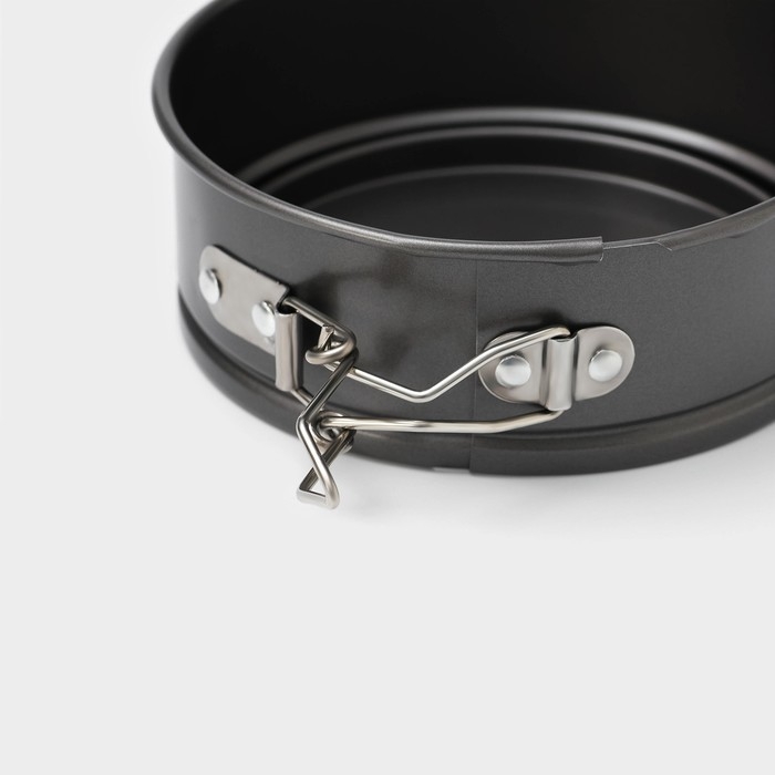 Форма для выпечки разъёмная Доляна &laquo;Элин. Круг&raquo;, 12,5&times;5 см, антипригарное покрытие