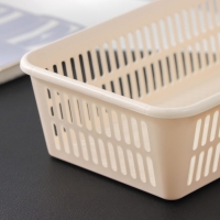 Корзина для хранения, 25×15×7 см, цвет МИКС Корзина для хранения, 25×15×7 см, цвет МИКС