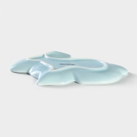 Блюдо керамическое сервировочное Доляна «Милашки. Зайка», 17,8×12,7×1,5 см, цвет голубой Блюдо керамическое сервировочное Доляна «Милашки. Зайка», 17,8×12,7×1,5 см, цвет голубой