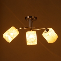 Люстра потолочная Поли 3хE27 40Вт Хром Люстра потолочная Поли 3хE27 40Вт Хром