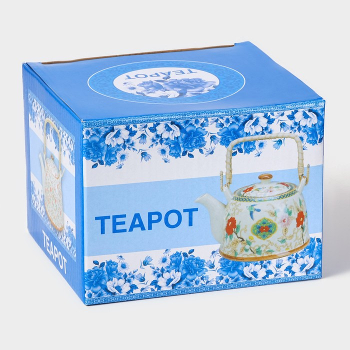 Чайник заварочный &laquo;Синий дракон&raquo;, 900 мл, с металлическим ситом