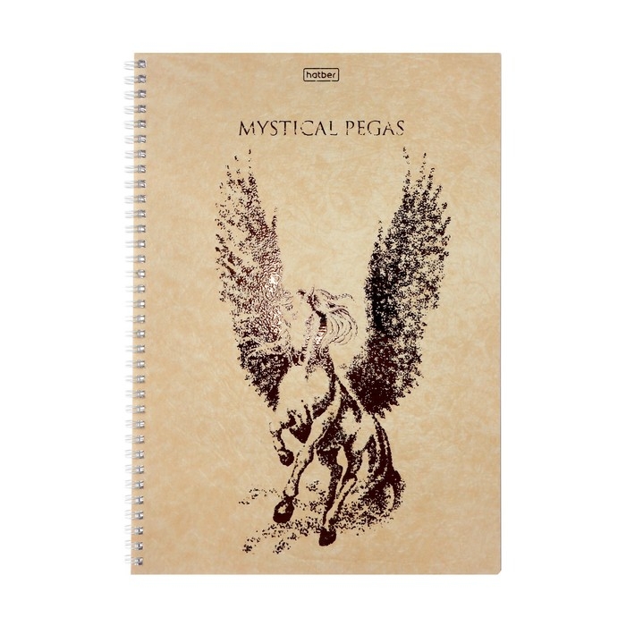 Тетрадь А4, 80 листов клетка на гребне Золотой пегас,обложка мелованный картон, матовая ламинация, 3D фольга, блок 65г/м2, МИКС Тетрадь А4, 80 листов клетка на гребне Золотой пегас,обложка мелованный картон, матовая ламинация, 3D фольга, блок 65г/м2, МИКС