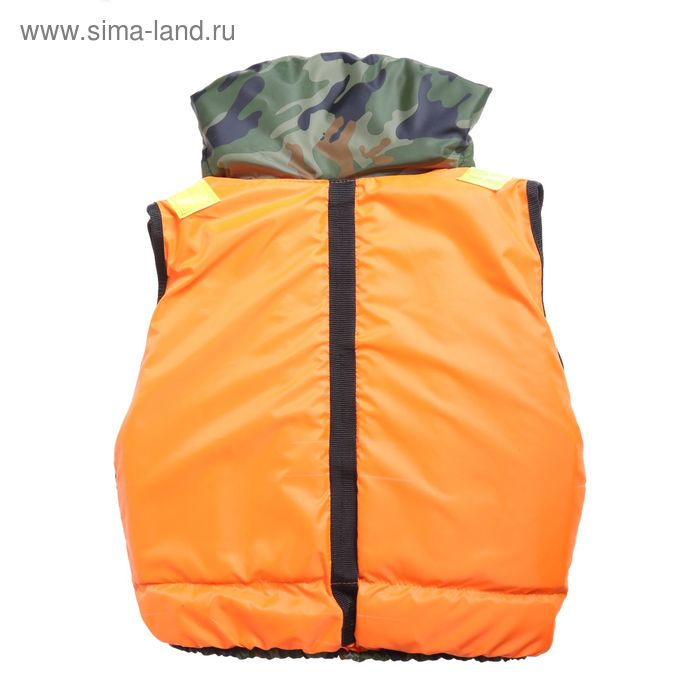 Жилет спасательный с подголовником «Капитан», двухсторонний, средний, 80 кг Жилет спасательный с подголовником «Капитан», двухсторонний, средний, 80 кг