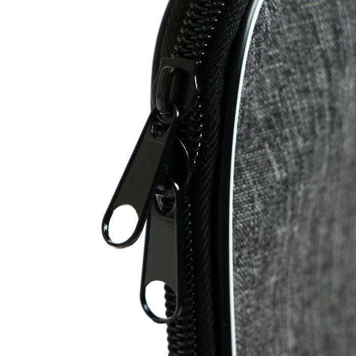 Папка с ручками текстильная А4, Calligrata Папка с ручками текстильная А4, Calligrata "Офис", для бумаг, для офиса, нейлон 600D, лён, серая, ПМ/1, 350 х 270 х 20 мм