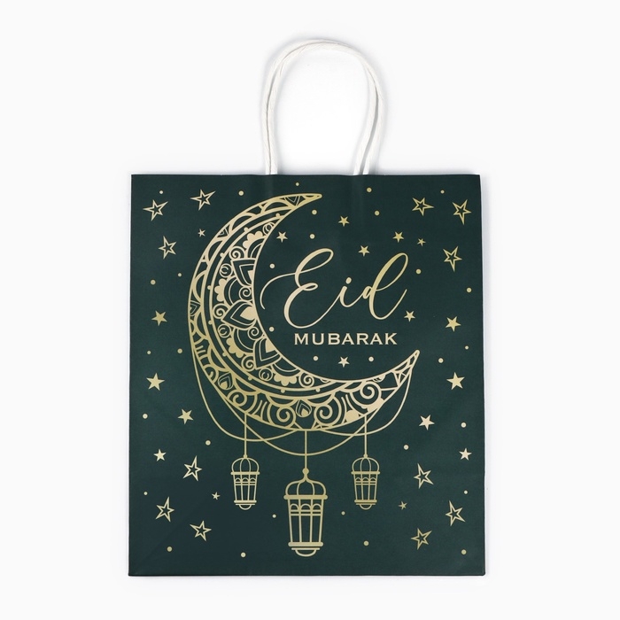 Пакет подарочный крафтовый Ramadan, 22 х 25 х 12 см Пакет подарочный крафтовый Ramadan, 22 х 25 х 12 см