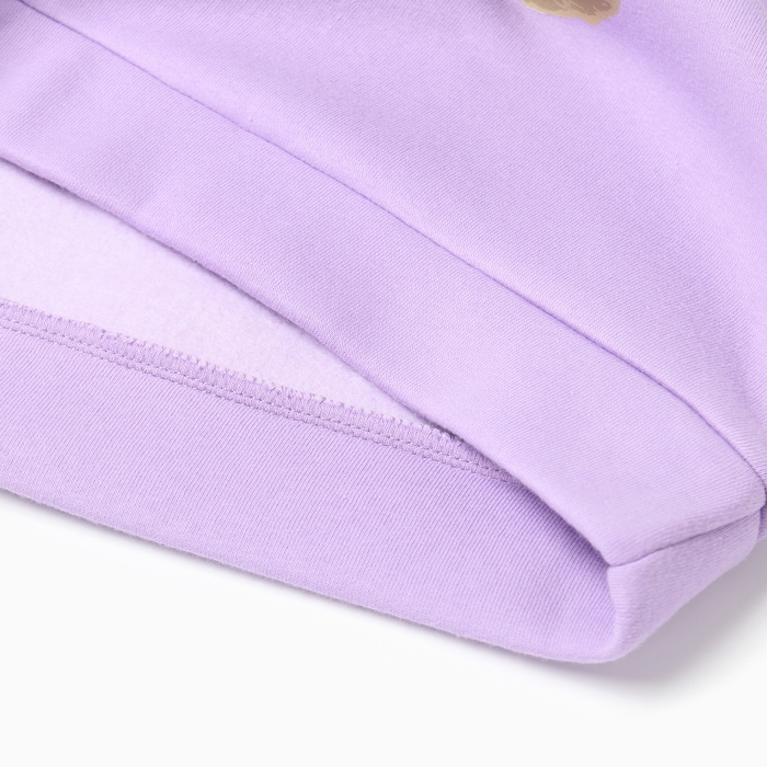 Костюм детский (джемпер, брюки) KAFTAN Hello р.34 (122-128), лиловый Костюм детский (джемпер, брюки) KAFTAN Hello р.34 (122-128), лиловый