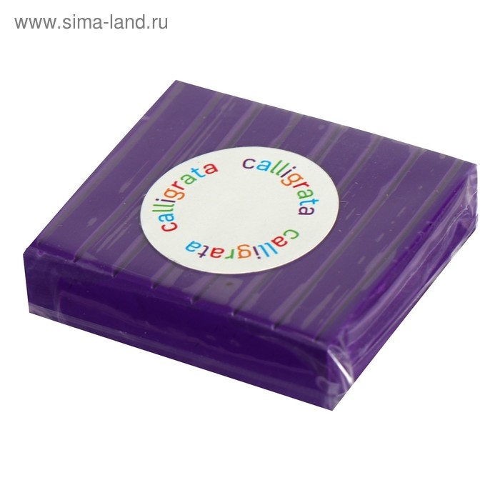 Полимерная глина Calligrata 50 г, фиолетовая Полимерная глина Calligrata 50 г, фиолетовая