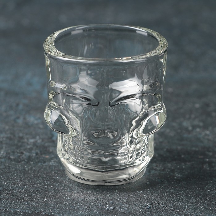 Стопка стеклянная &laquo;Череп. Хэллоуин&raquo;, 50 мл