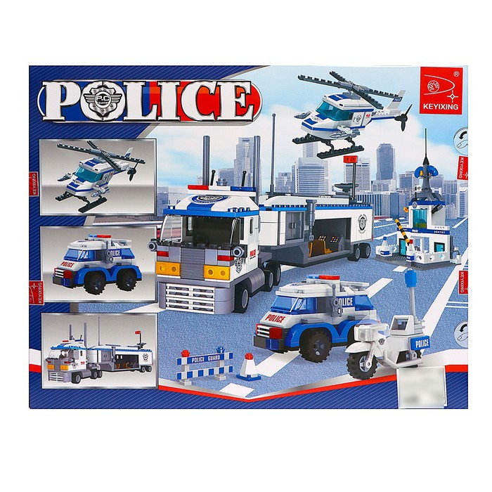 Конструктор &laquo;Полицейский пост&raquo;, 779 деталей