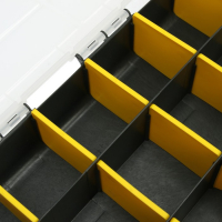 Органайзер с замком ТУНДРА, переставные перегородки, 16 ", 400 х 300 х 60 мм Органайзер с замком ТУНДРА, переставные перегородки, 16 ", 400 х 300 х 60 мм