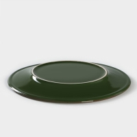 Тарелка фарфоровая Punto verde, d=20 см