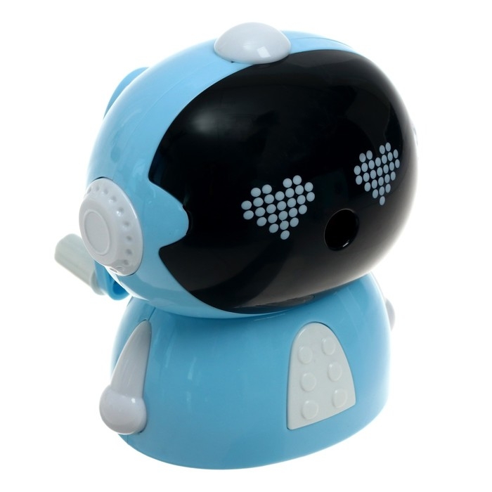 Точилка механическая с контейнером Точилка механическая с контейнером "Робот", МИКС