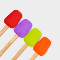 Лопатка Доляна &laquo;Бамбук&raquo;, 32 см, цвет МИКС