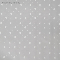 Пленка для цветов "Мелкие сердца", белая 0,7 х 7,5 м, 40 мкм Пленка для цветов "Мелкие сердца", белая 0,7 х 7,5 м, 40 мкм