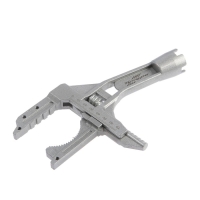 Ключ разводной сантехнический ТУНДРА, укороченная рукоятка, раскрытие губок до 80 мм, 225 мм Ключ разводной сантехнический ТУНДРА, укороченная рукоятка, раскрытие губок до 80 мм, 225 мм