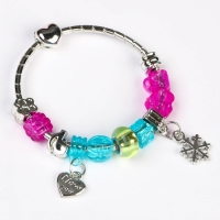 Набор для творчества с шармами &laquo;Создай украшения&raquo; сделай сам свое украшение, Холодное сердце