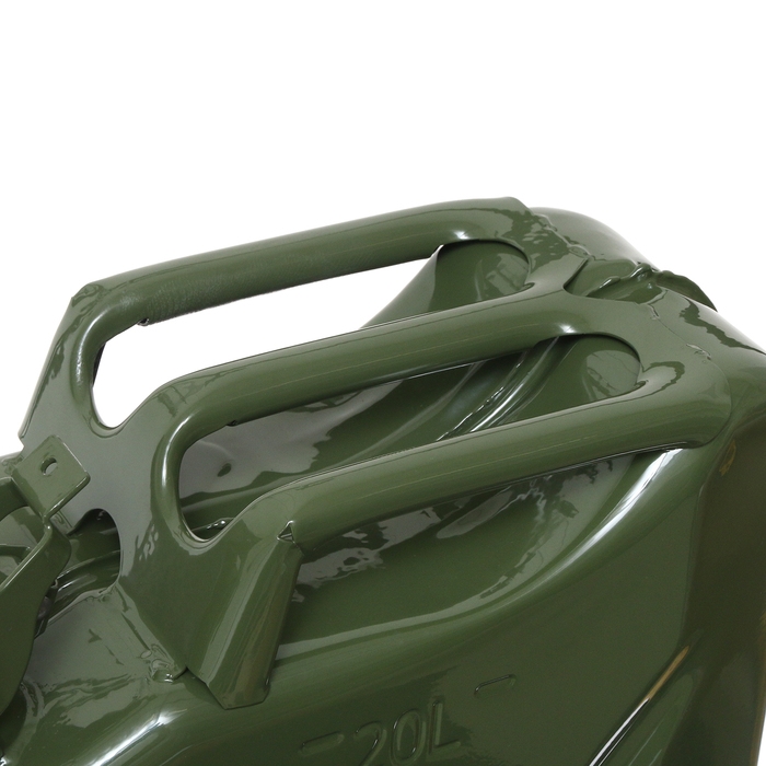 Канистра стальная для ГСМ ZARYA, 20 л, металлическая, крышка с рычагом Канистра стальная для ГСМ ZARYA, 20 л, металлическая, крышка с рычагом