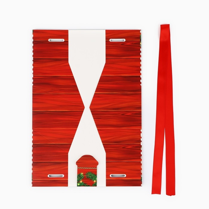 Коробка подарочная &laquo;Новогодняя посылка&raquo;, 24 х 11.5 х 9.5, Новый год