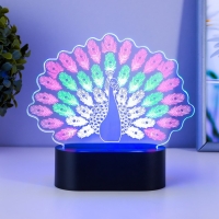 Светильник сенсорный "Павлин" LED USB (90см) от батареек 3xАА черный 17,8х5,5х16,5 см RISALUX 76522 Светильник сенсорный "Павлин" LED USB (90см) от батареек 3xАА черный 17,8х5,5х16,5 см RISALUX 76522