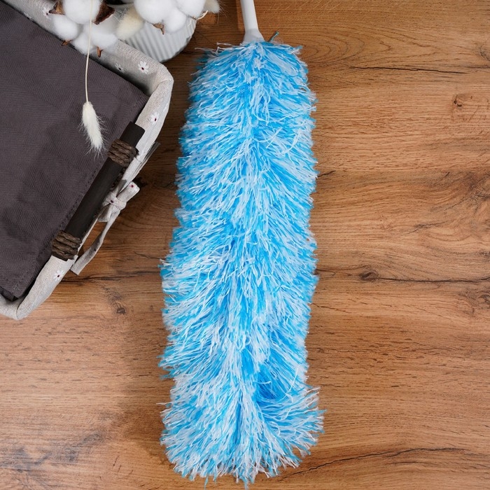 Щётка для пыли Доляна &laquo;Небо&raquo;, микрофибра, 61&times;5 см