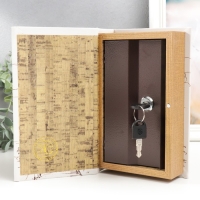 Сейф-книга дерево кожзам "Париж. Ретро" 21х13х5 см Сейф-книга дерево кожзам "Париж. Ретро" 21х13х5 см