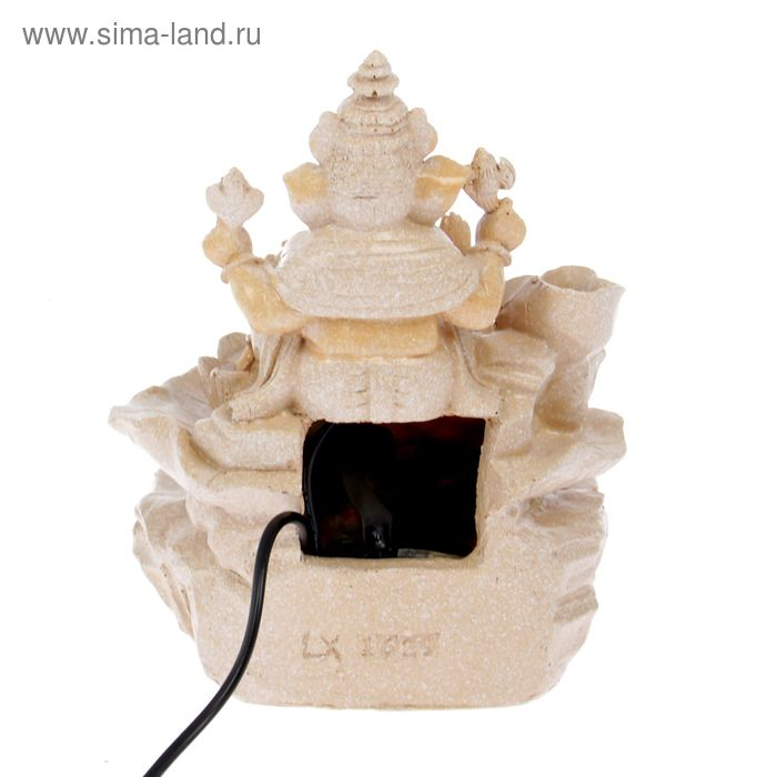 Фонтан Фонтан "Ганеша мрамор" 27,5х21х17,5 см