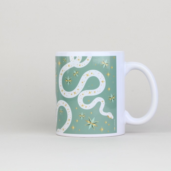 Новый год. Кружка белая керамическая &laquo;Время чудес&raquo;, 320 мл