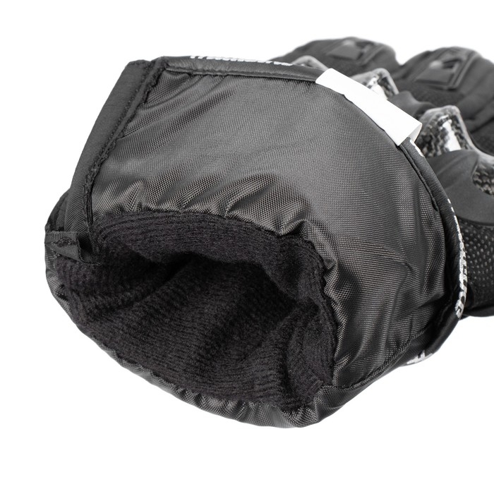 Перчатки мотоциклетные, зимние, размер L, серый