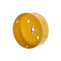 Коронка биметаллическая ТУНДРА, 127 мм, M16 с дополнительной фиксацией Коронка биметаллическая ТУНДРА, 127 мм, M16 с дополнительной фиксацией