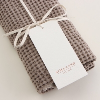 Полотенце вафельное SL HOME: Linen "Саббиа" 60х140 см, 51% лён, 49% хлопок, 235 г/м2