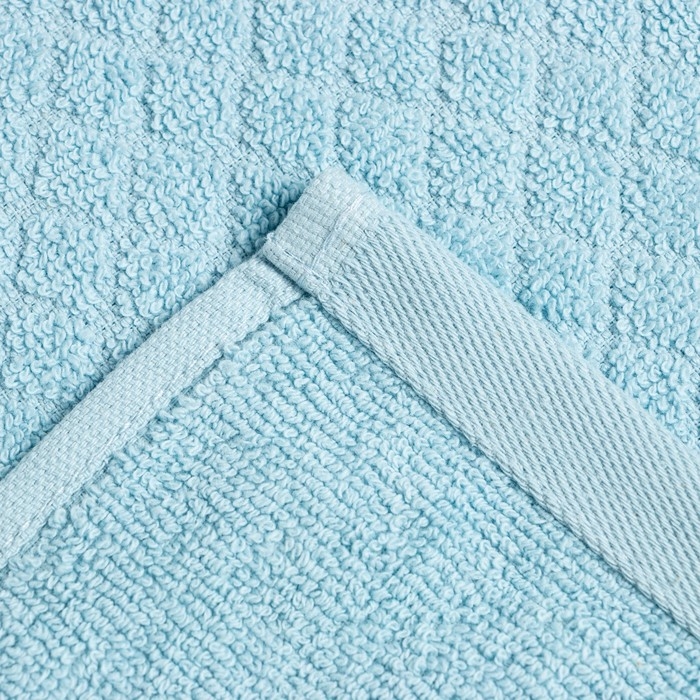 Полотенце махровое Love Life &laquo;Минимализм&raquo; 50х80 см, аквамарин, 100% хл, 500 гр/м2