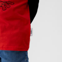 Джемпер детский MARVEL "Человек паук", рост 98-104 (30), красный/чёрный Джемпер детский MARVEL "Человек паук", рост 98-104 (30), красный/чёрный