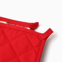 Набор кух. Этель "Счастливы вместе" варежка 15х28см, прихватка 19х19см,100%хл