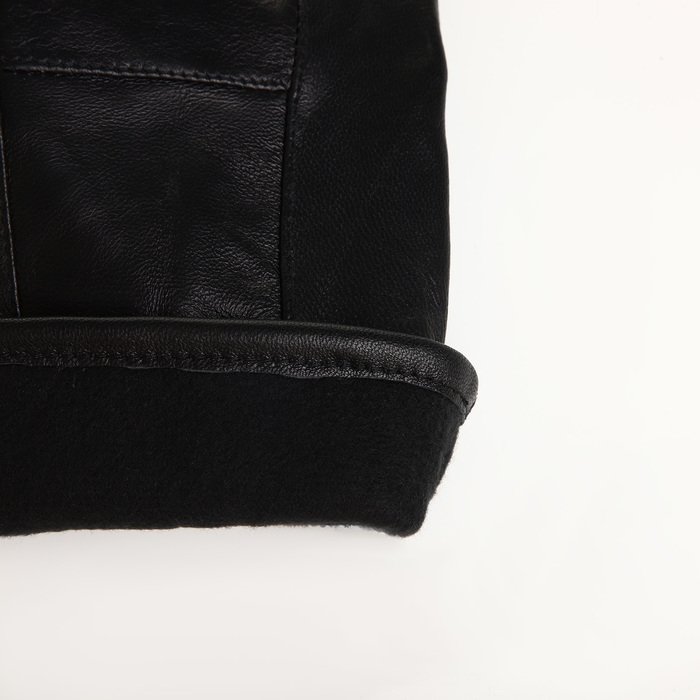 Перчатки мужские, размер XXXL, с утеплителем, цвет чёрный Перчатки мужские, размер XXXL, с утеплителем, цвет чёрный