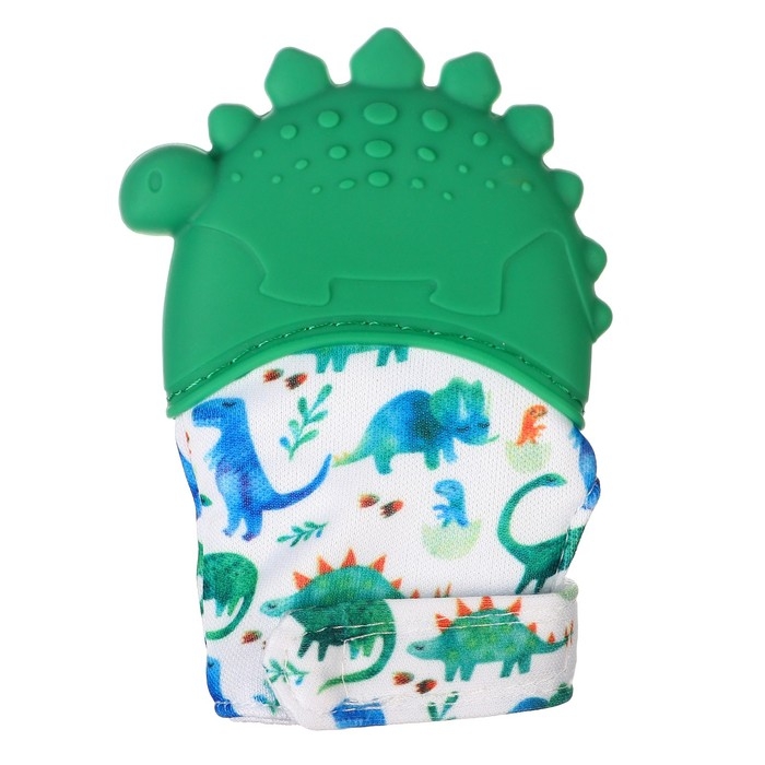 Прорезыватель-рукавичка «Динозаврик», Крошка Я, Прорезыватель-рукавичка «Динозаврик», Крошка Я,