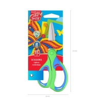 Ножницы детские 15 см, ErichKrause Combi, ручки с резиновыми вставками, с закруглёнными концами лезвий, МИКС Ножницы детские 15 см, ErichKrause Combi, ручки с резиновыми вставками, с закруглёнными концами лезвий, МИКС