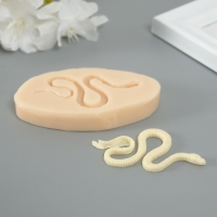 Новогодний молд силикон "Змея ползет" 0,3х5,6х3,1 см Новогодний молд силикон "Змея ползет" 0,3х5,6х3,1 см