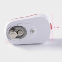 Нож консервный электрический Доляна &laquo;Чудо&raquo;, 12&times;7&times;6,5 см, цвет красный