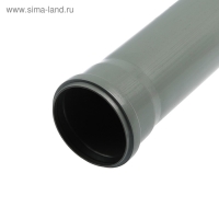 Труба канализационная FLEXTRON, внутренняя, d=110 мм, толщина 2.7 мм, 1500 мм Труба канализационная FLEXTRON, внутренняя, d=110 мм, толщина 2.7 мм, 1500 мм