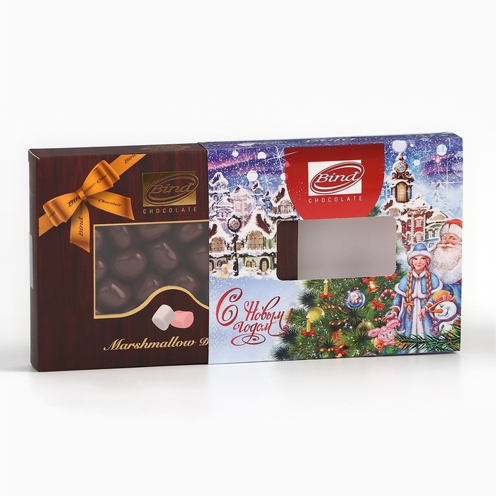 Драже Драже "Маршмеллоу" в молочном шоколаде, 100 г