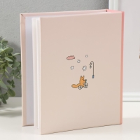 Фотоальбом на 200 фото 10х15 см,  пластик. листы  "SPb city art: pink"