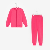 Костюм (джемпер, брюки) детский НАЧЁС, цвет фуксия, рост 122 см Костюм (джемпер, брюки) детский НАЧЁС, цвет фуксия, рост 122 см